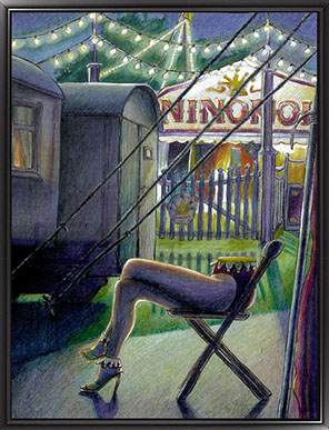 PETER SCHUMACHER CARTOONS | Michelle la Jambe