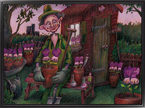 PETER SCHUMACHER CARTOONS | Stiefmuttizüchter